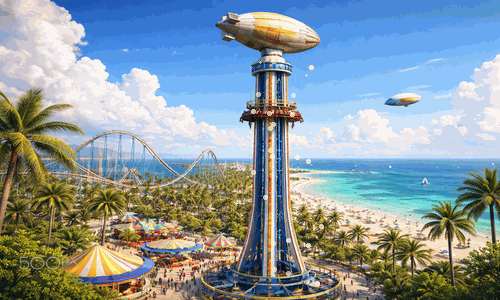 Sky Defender Drop Tower